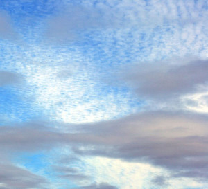 Ascending Through Different Levels of Praise - Sky three layers