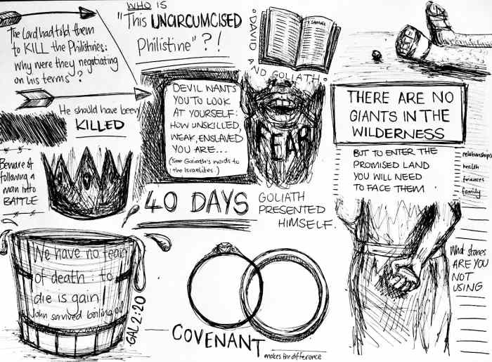 kill your giants with a stone