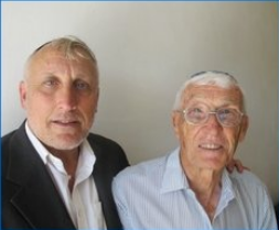 Rabbi Avraham Feld and Ovadyah Avrahami, founders of Kol hator